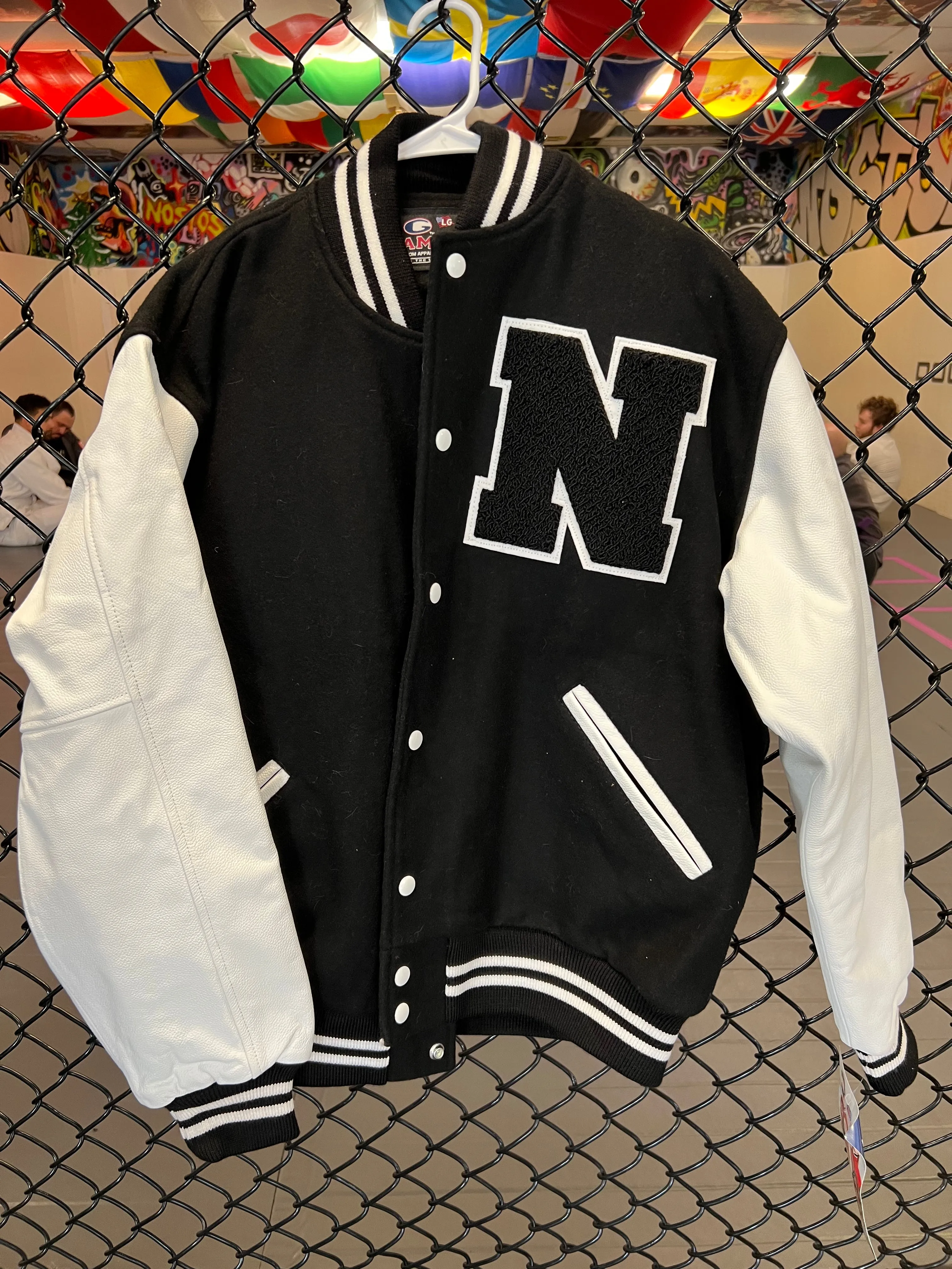 Authentic Leather Lettermans Jacket