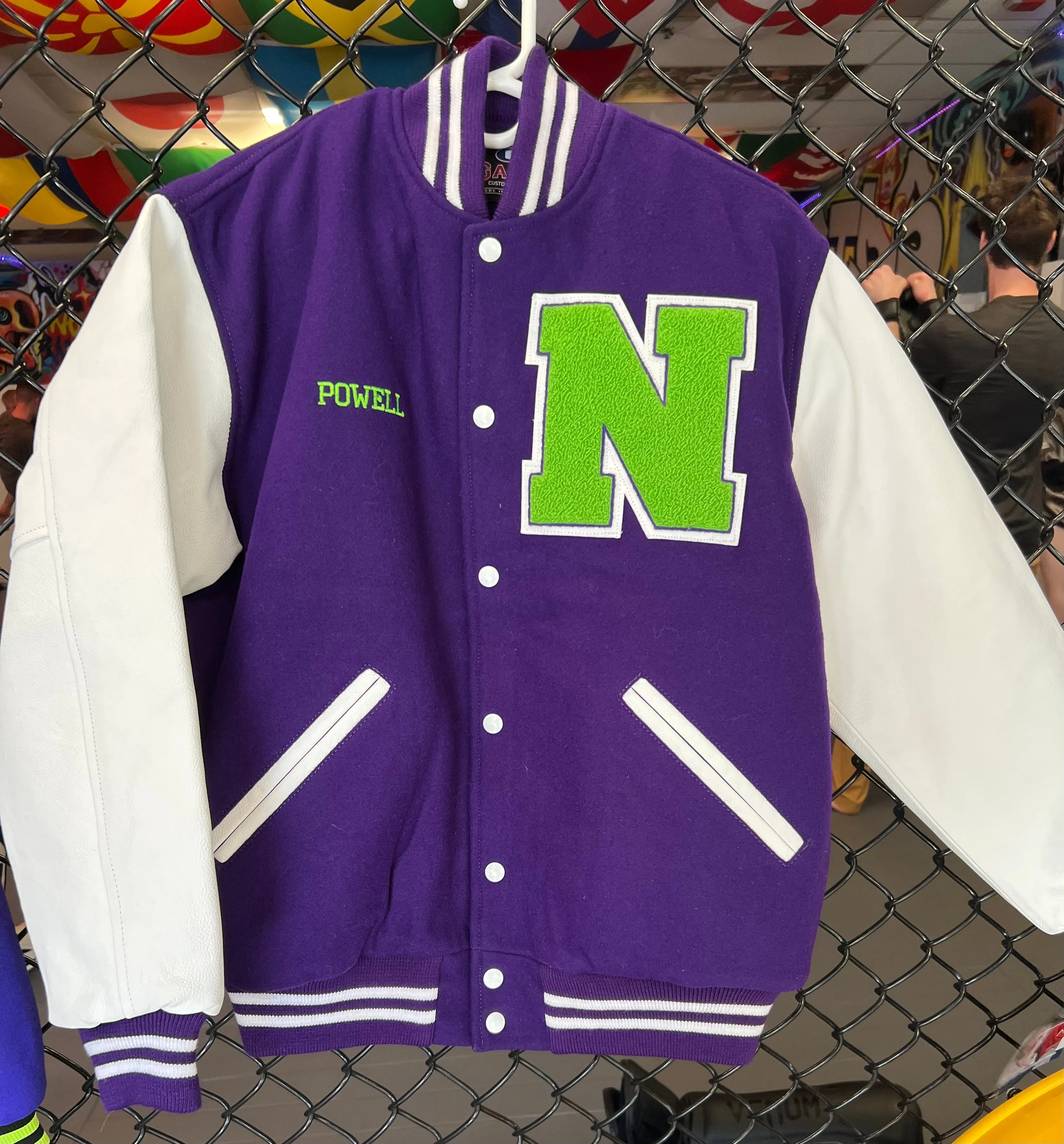 Authentic Leather Lettermans Jacket