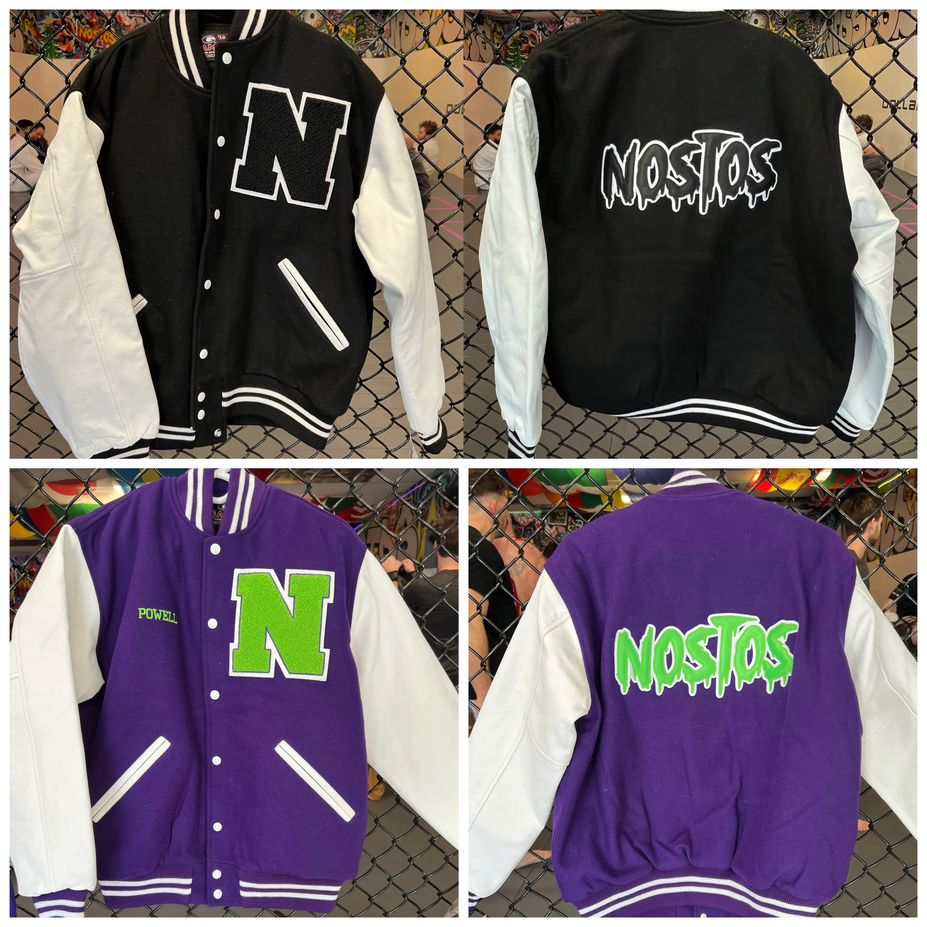 Authentic Leather Lettermans Jacket