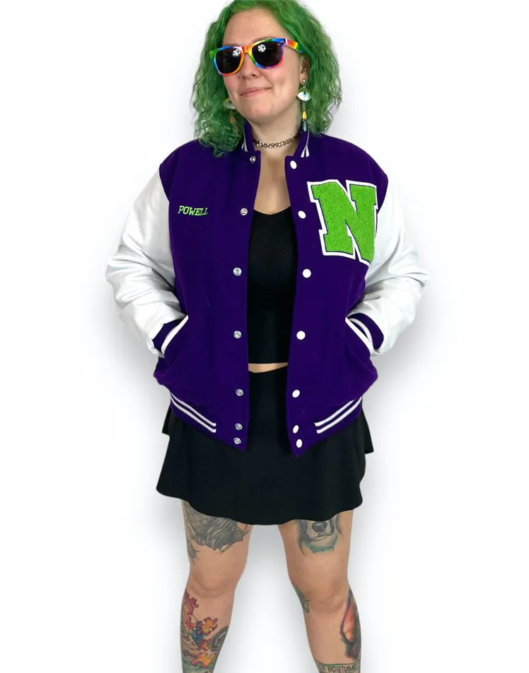 Authentic Leather Lettermans Jacket