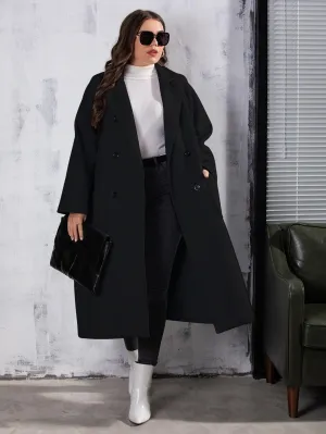 Casaco Feminino Transpassado Plus Size - Tassini