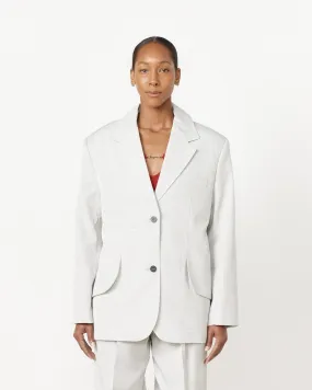 La Veste Titolo Blazer in Light Grey