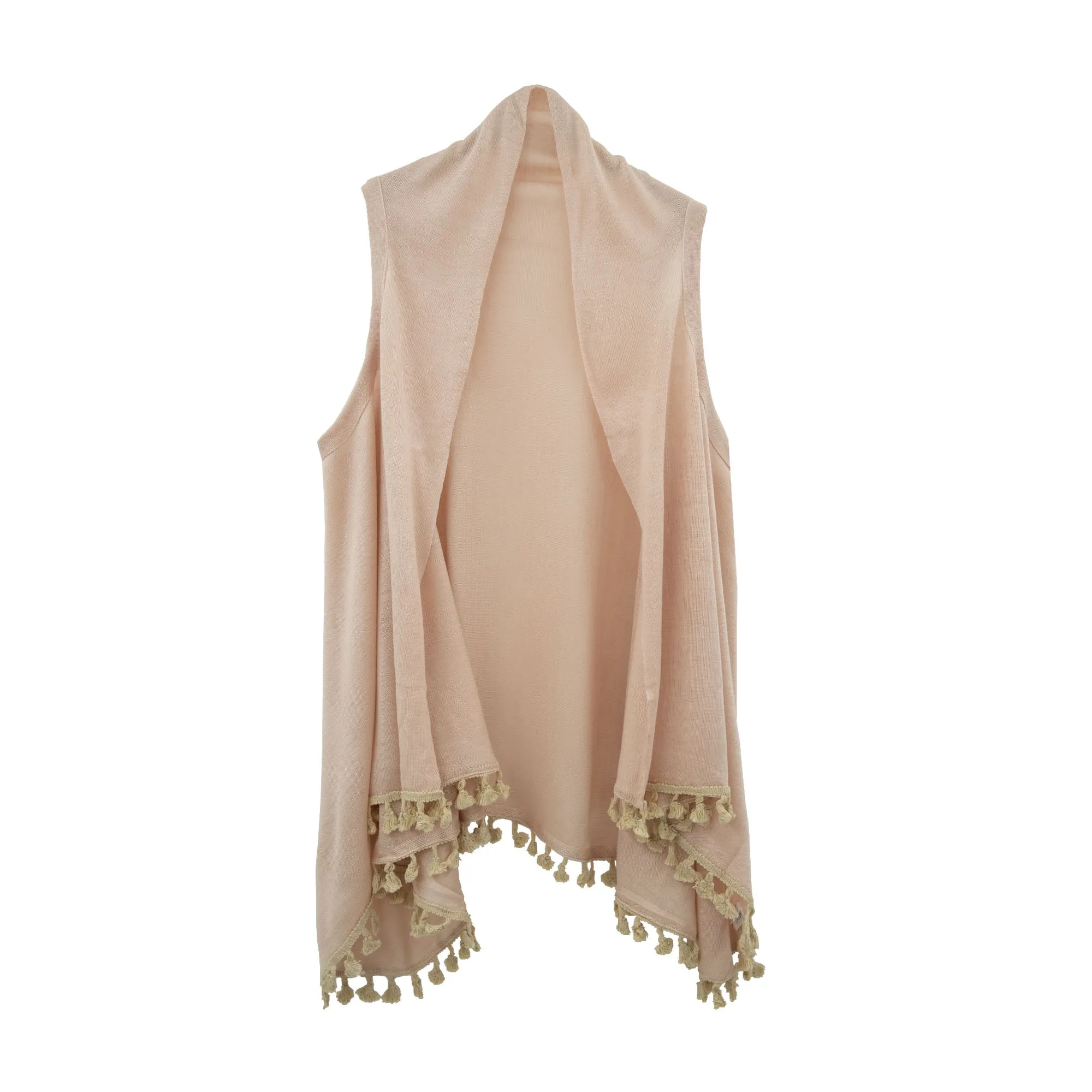 Tassel Trim Vest